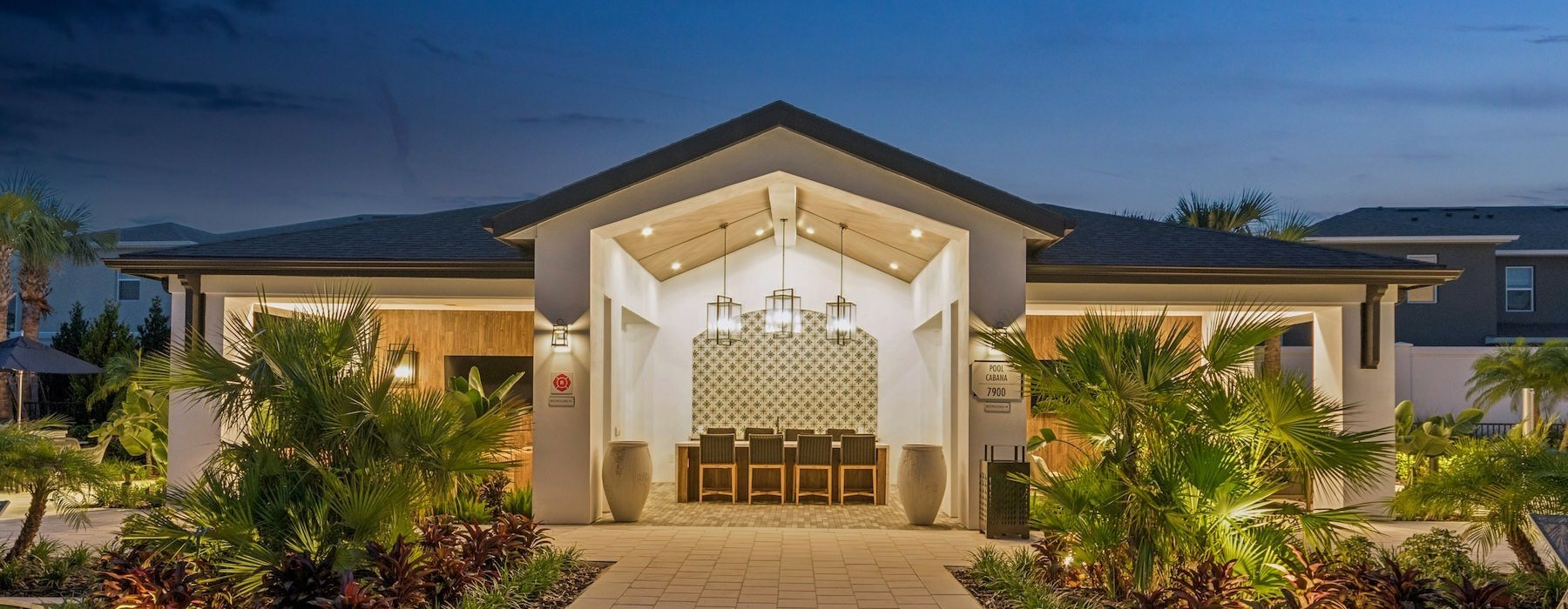 a house with a garage